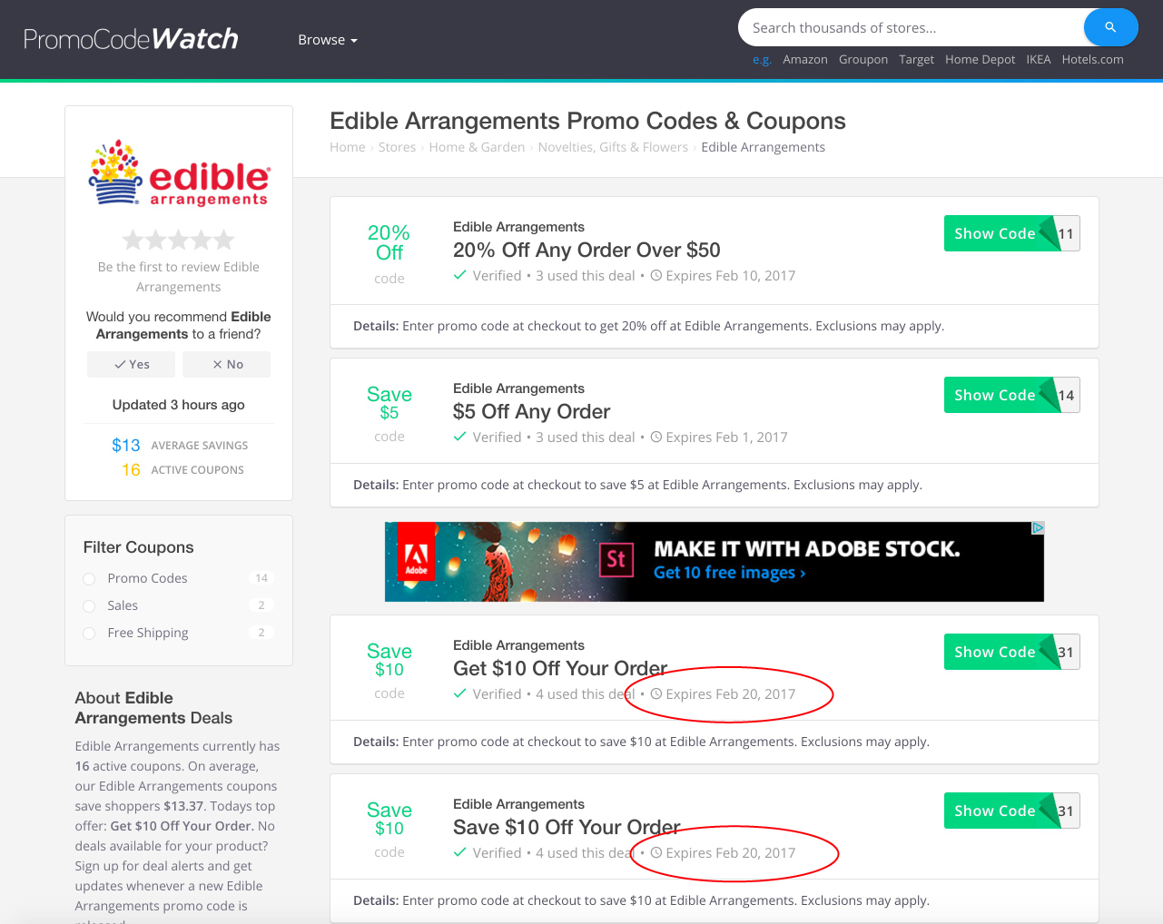 Promocodewatch A Warning To Affiliate Advertisers